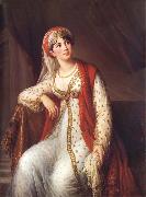 VIGEE-LEBRUN, Elisabeth Madame Grassini in the Role of Zaire oil painting on canvas